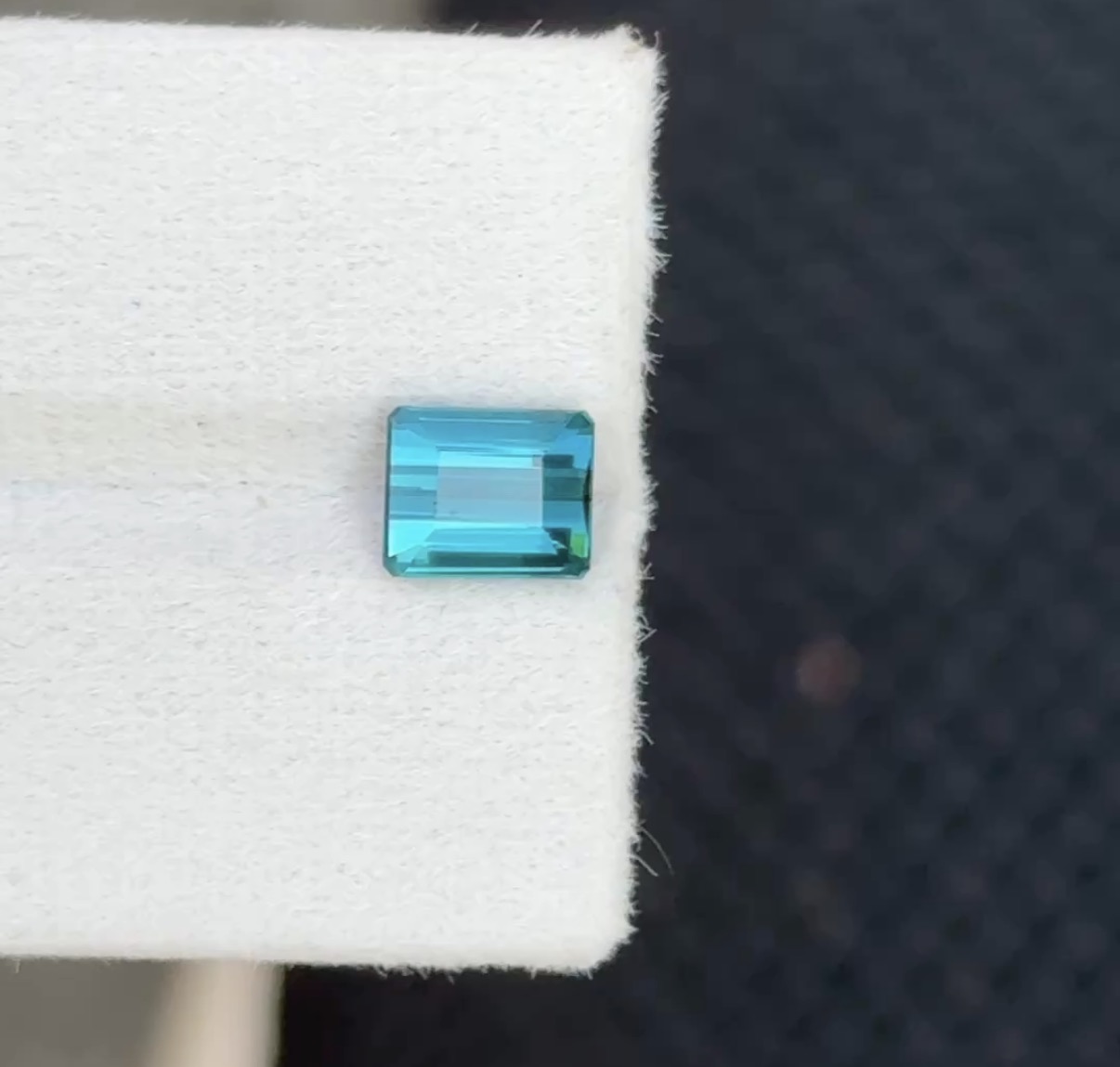 Natural Indicolite Tourmaline octagon - Image 5