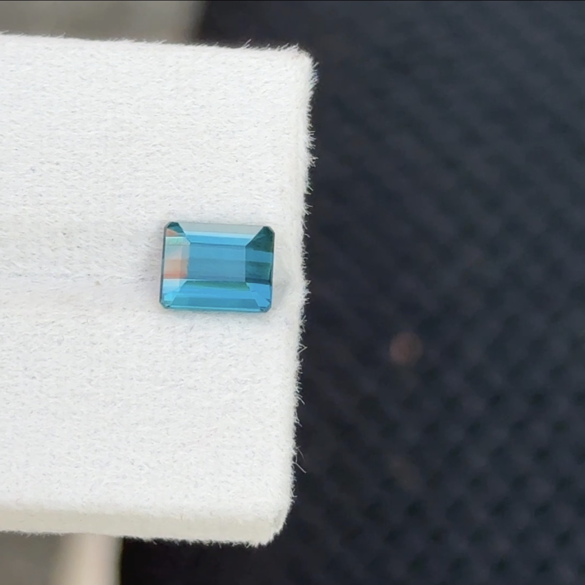 Natural Indicolite Tourmaline octagon - Image 2