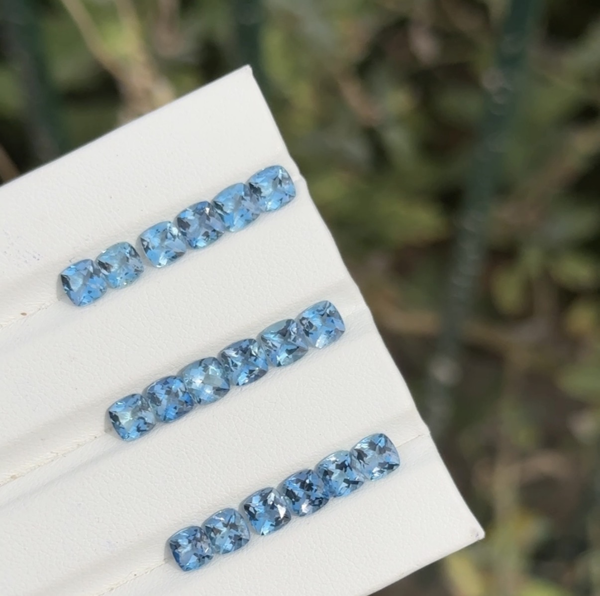 natural santa-maria aquamarine 5x5mm - Image 2